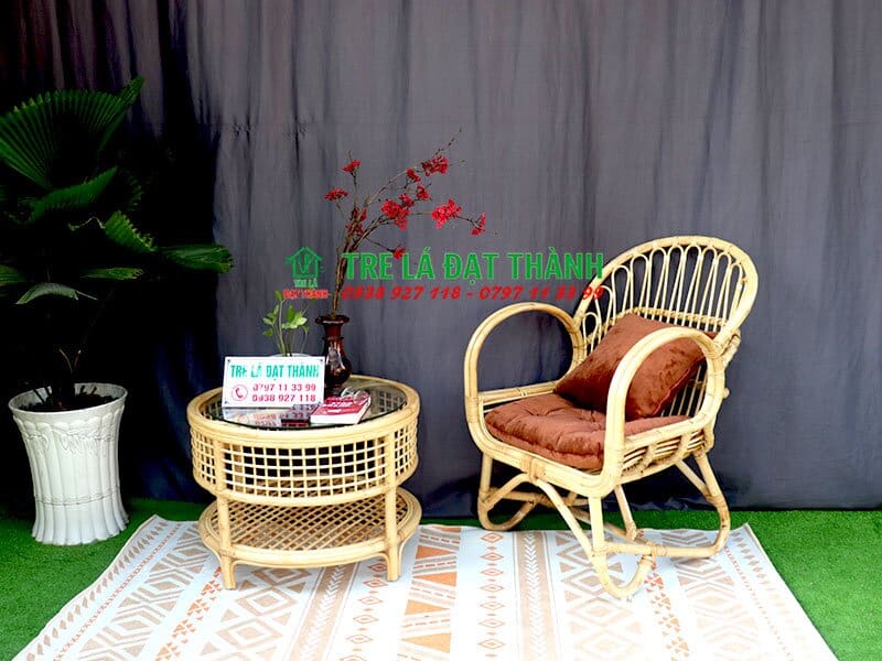 Ghế Bành Mây - GBANHMAY009